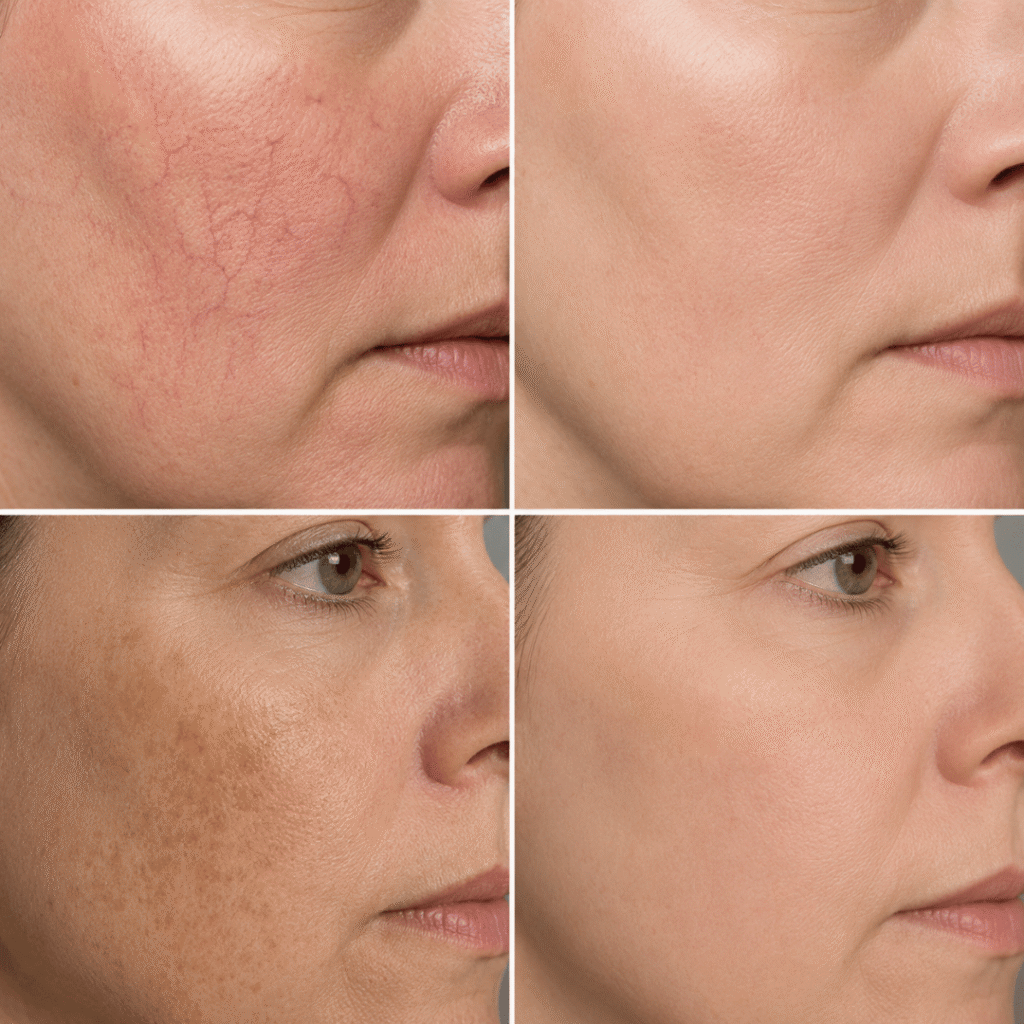Pigmentation & Vascularity
cheeks